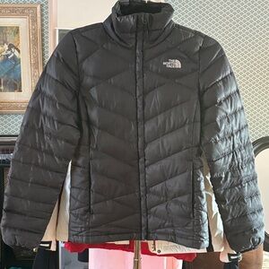 The North Face Charcoal Quilted Jacket